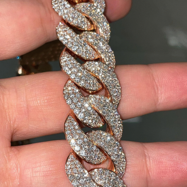 20mm cuban link vvs chain - Image 2