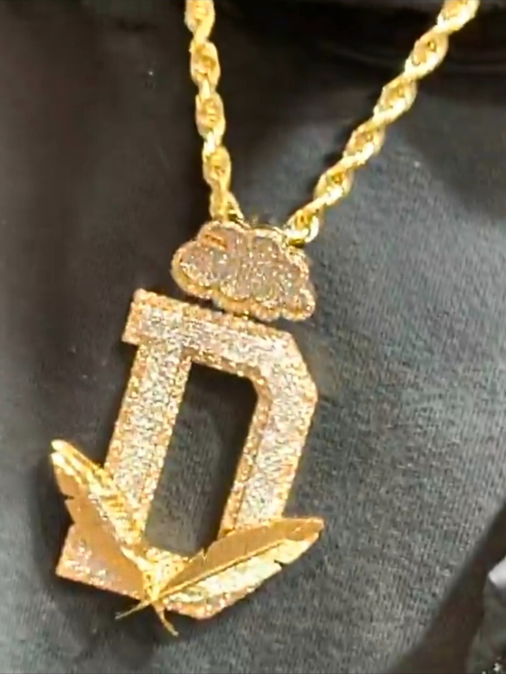 VVS Moissanite Diamond Iced Pendant 925 Sterling Silver