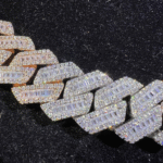 20mm rose gold cuban link chain - Image 4