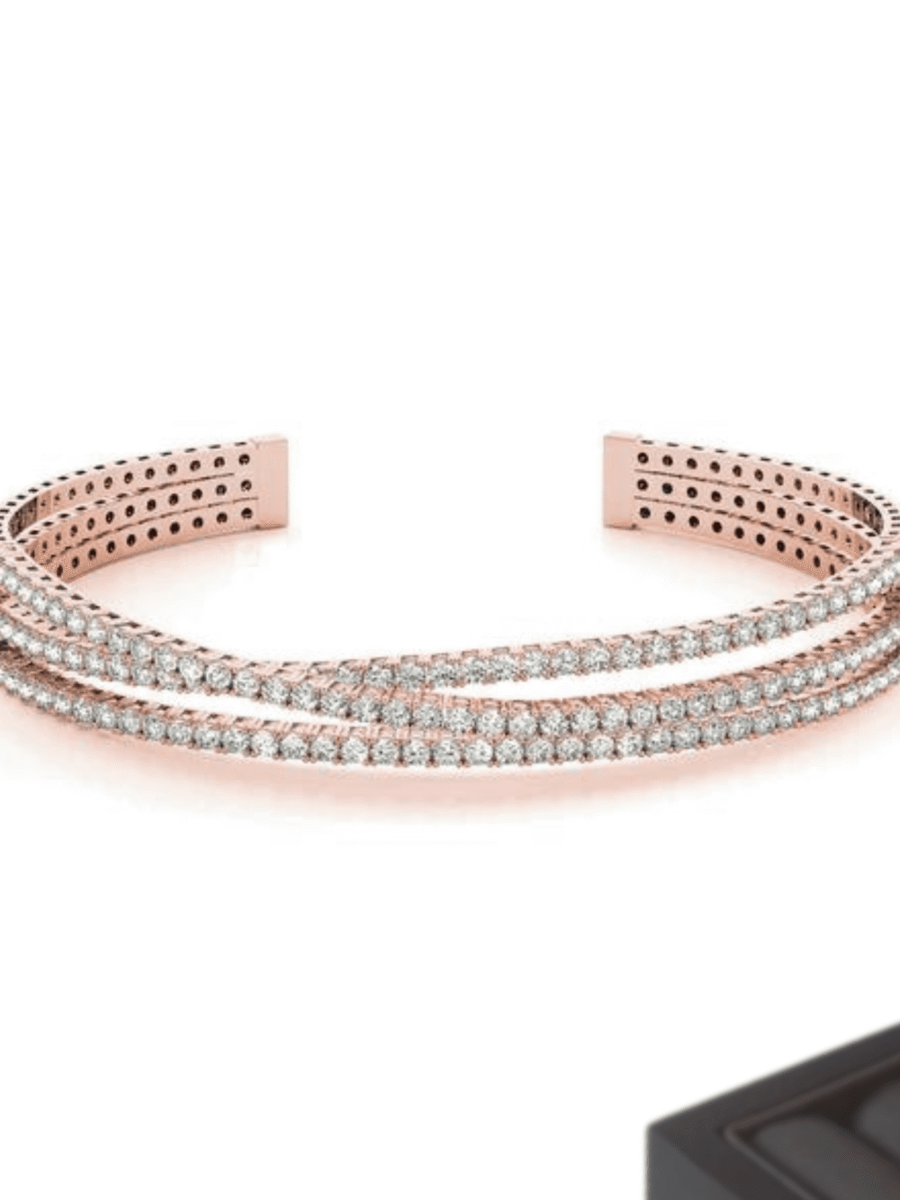 20 mm Iced Out Diamond Bracelet