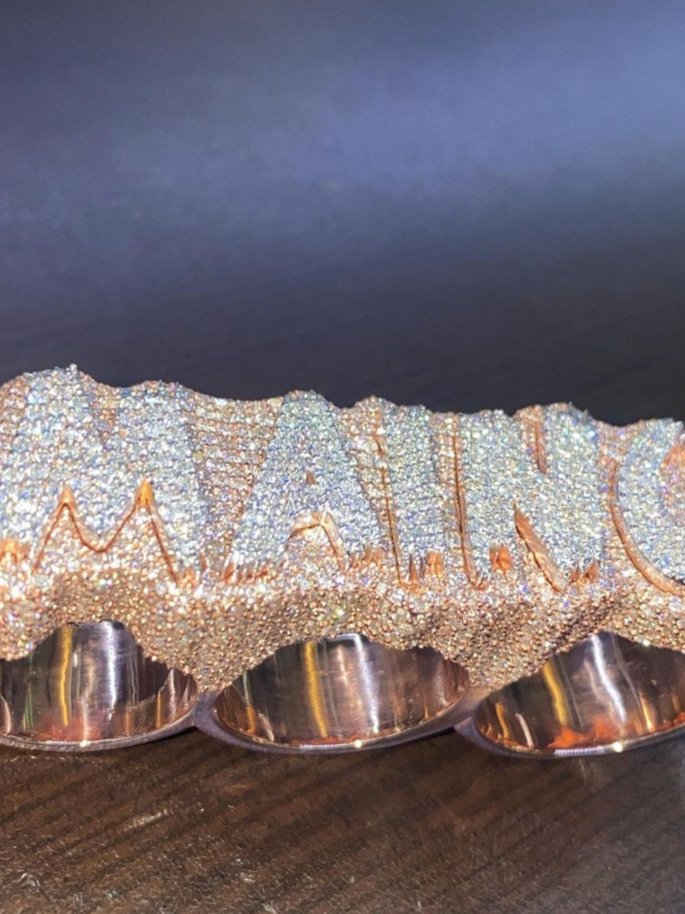 Unique 925 Silver Iced Out Rings, Hip Hop Ring, VVS Moissanite Diamond Ring