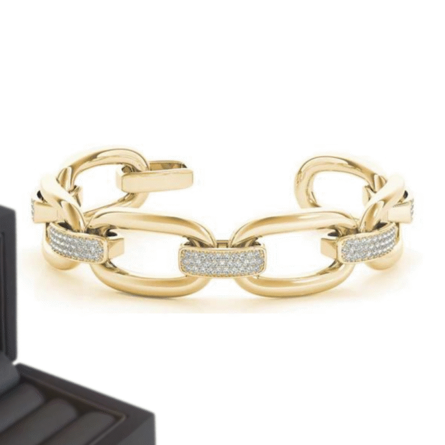 20 mm Iced Out Diamond  Bracelet - Image 2