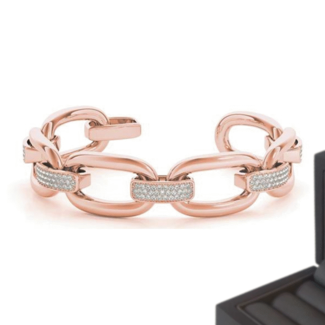 20 mm Iced Out Diamond  Bracelet - Image 3