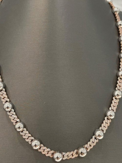 4mm cuban link chain for women