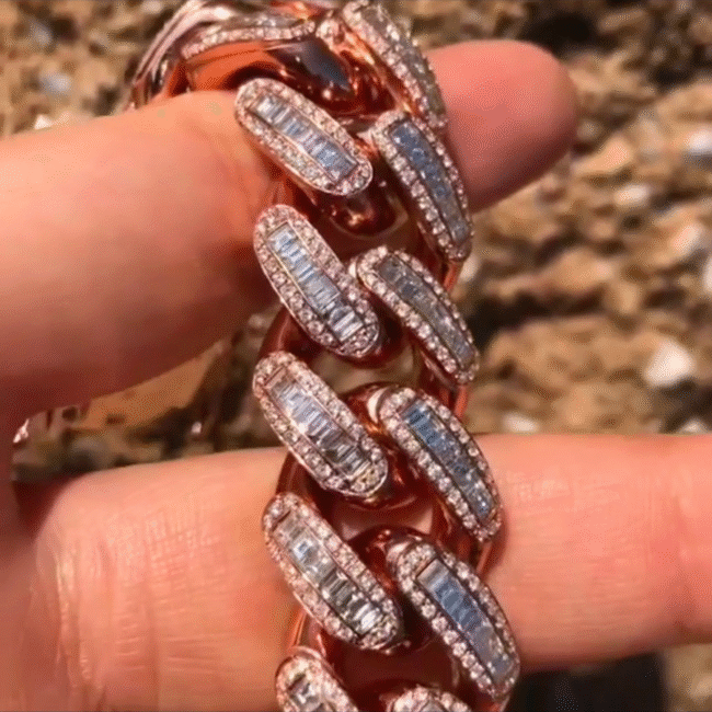 22mm amazon cuban link chains - Image 2