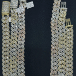 18mm Iced Out Diamond Cuban Chain - Image 3