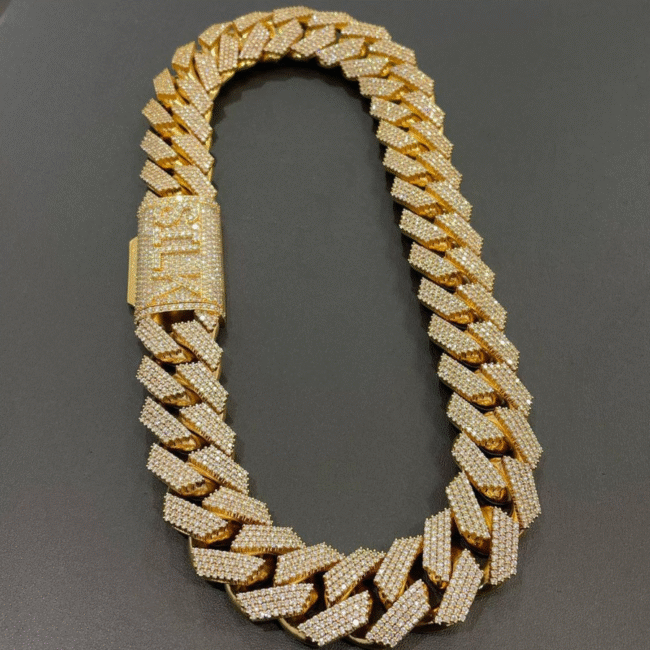 925 sterling silver miami cuban link chain - Image 4