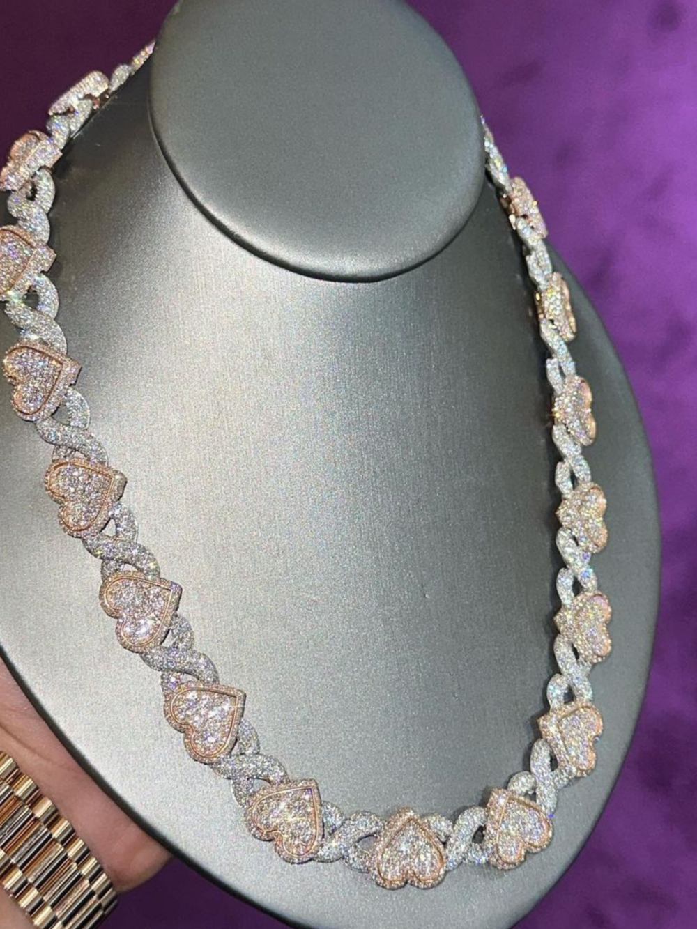 Men’s Moissanite Cuban Link Chain for Daily Street Look