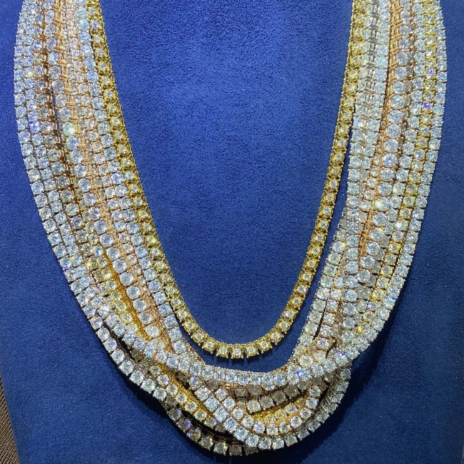 4 mm cuban link chain tennis chain - Image 3