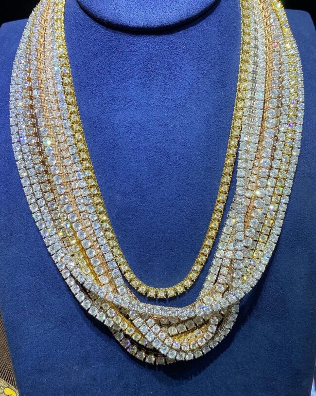 4 mm cuban link chain tennis chain - Image 4