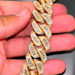 Moissanite Diamond Cuban Link Chain 18mm - Image 4
