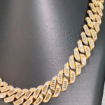 Moissanite Diamond Cuban Link Chain 18mm - Image 5