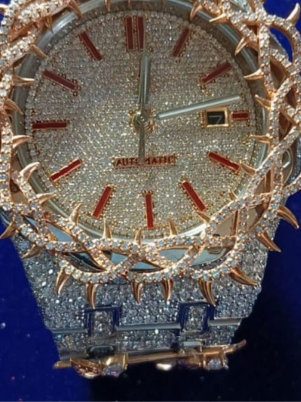 Elegant Women’s Moissanite Watches with Diamond Accent