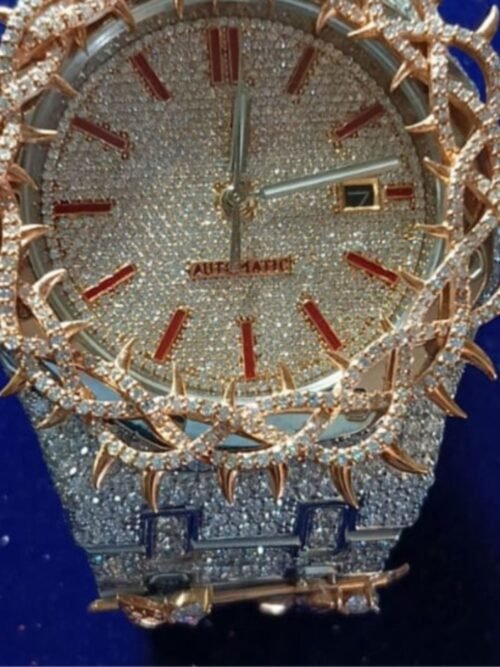 BUST DOWN MOISSANITE WATCH / ICED OUT