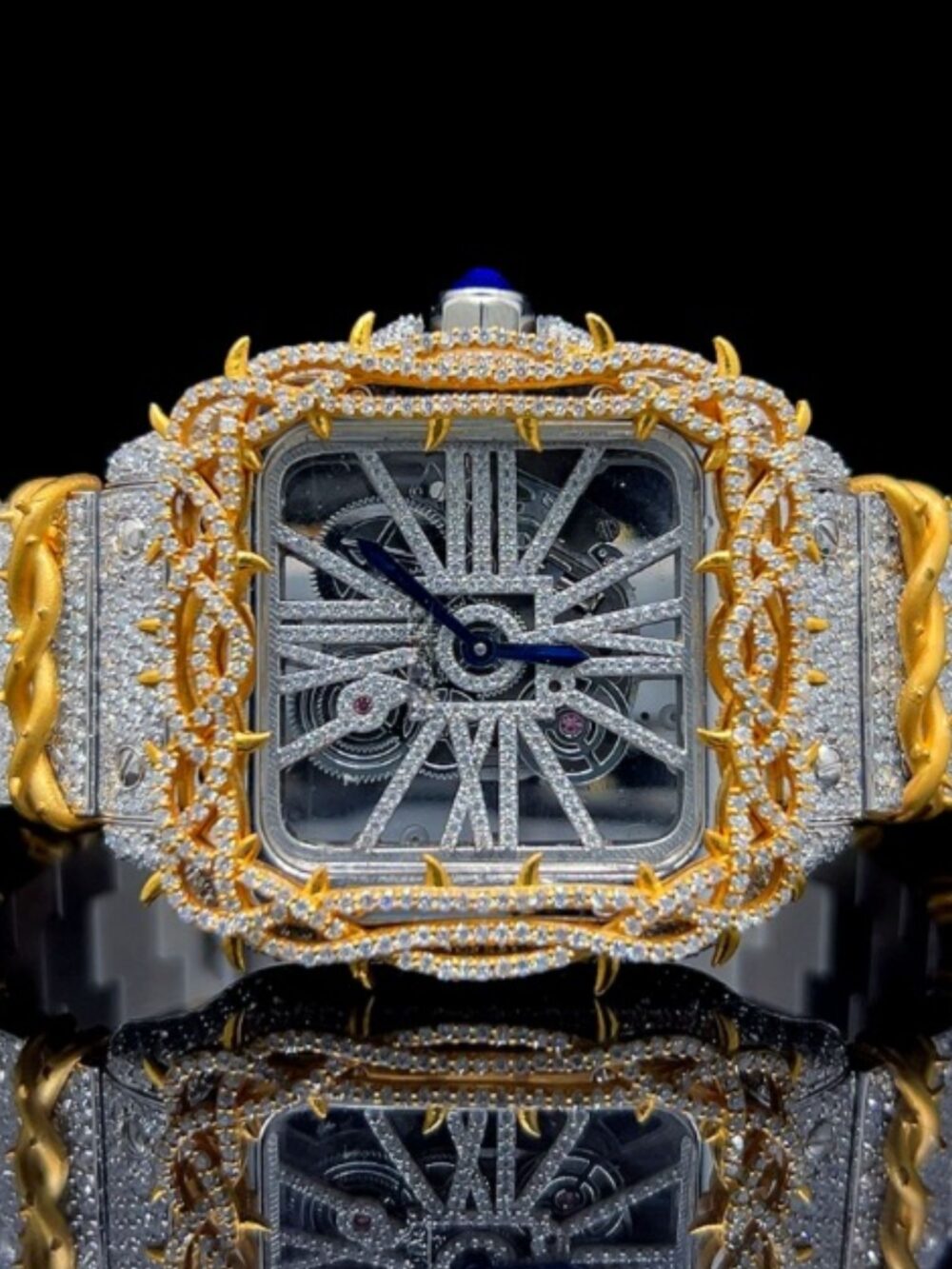 Women’s Full Iced Moissanite Watches Luxury Collection