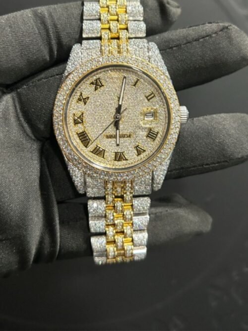 BUST DOWN MOISSANITE WATCH / ICED OUT