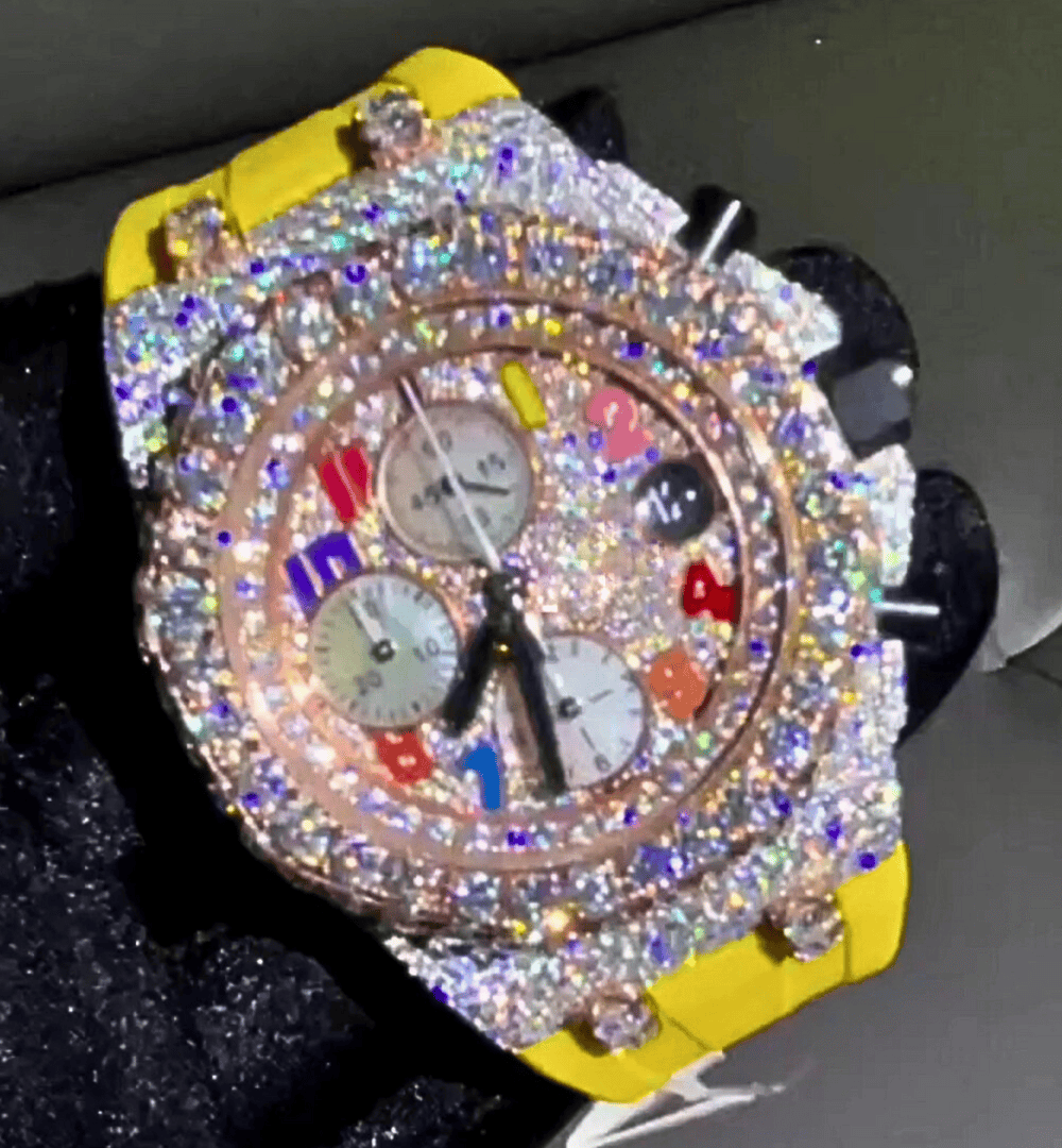 VVS Iced Out Moissanite Watch for Men and Women