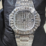 moissanite cartier skeleton watch