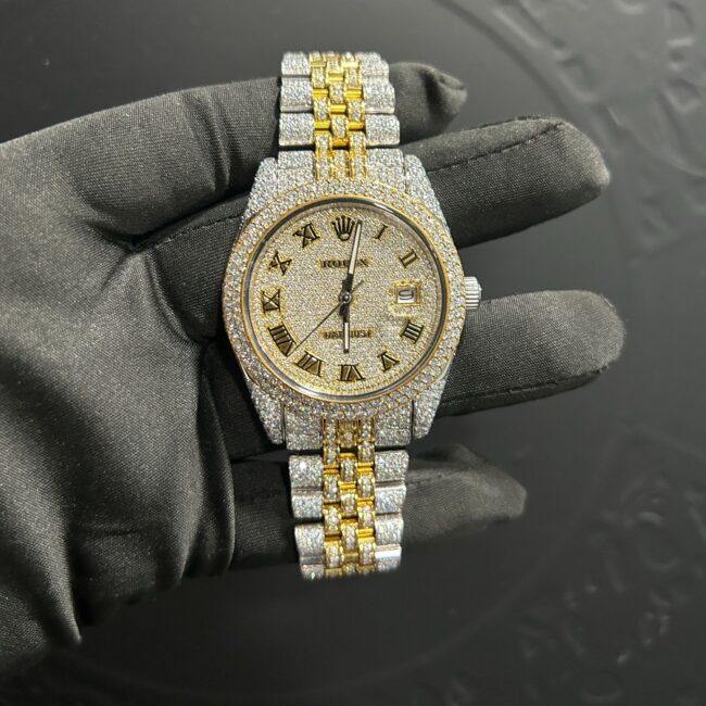 cartier watch moissanite - Image 2