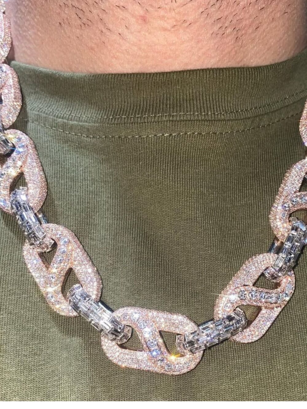 20 mm Cuban Link Chain for men