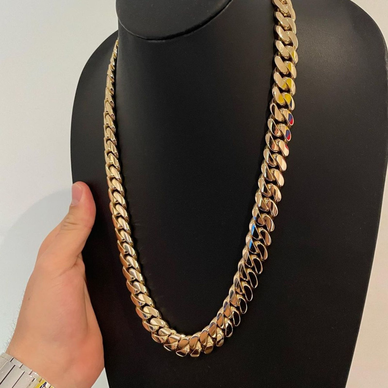 24 mm Cuban Link Chain for men