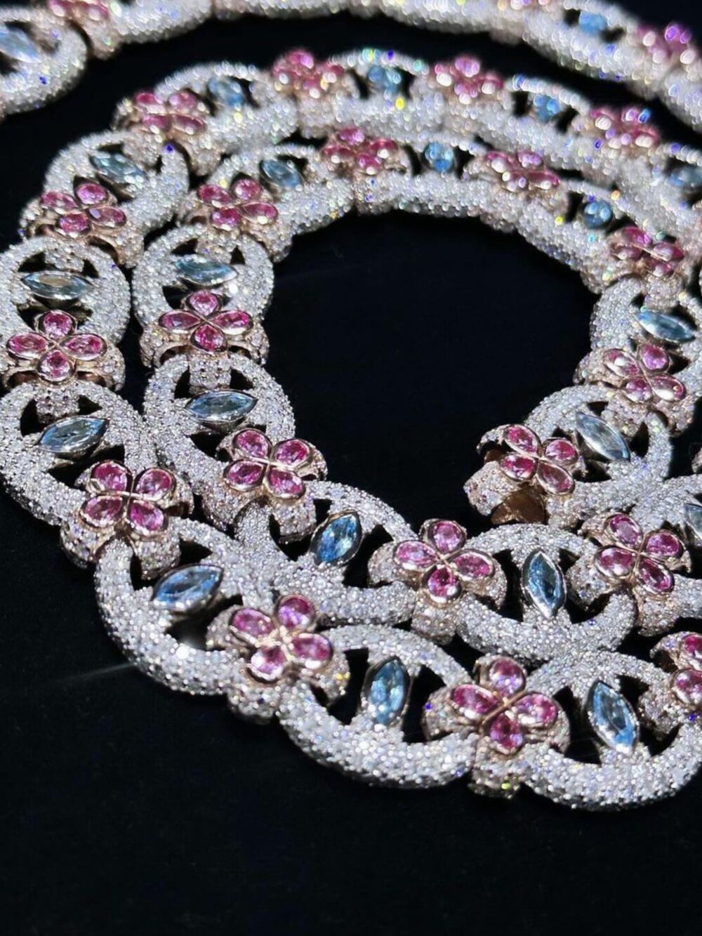 18mm Mens Silver Cuban Link Chain