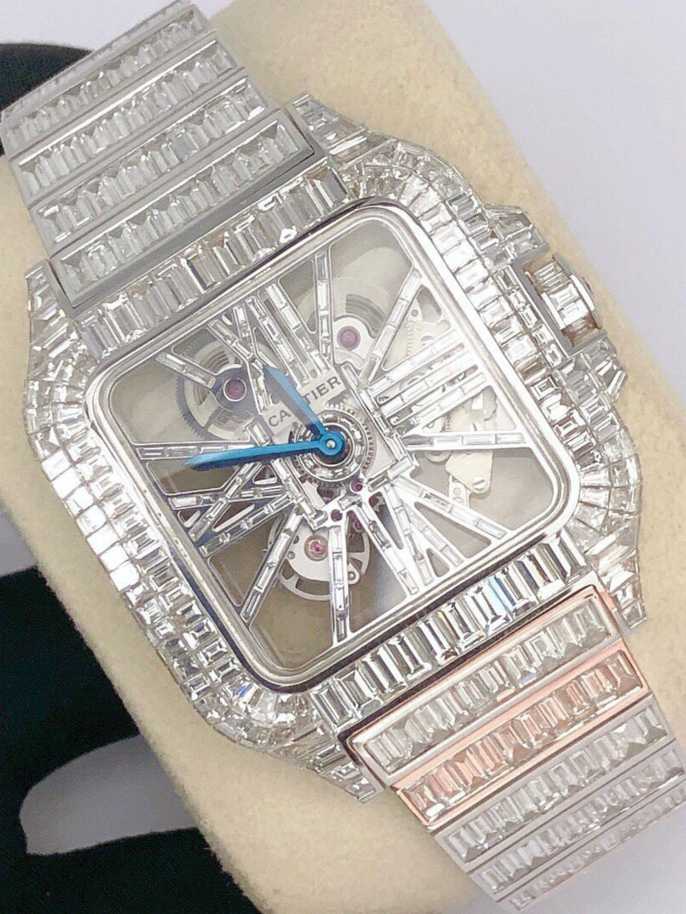 Diamond Moissanite Watch