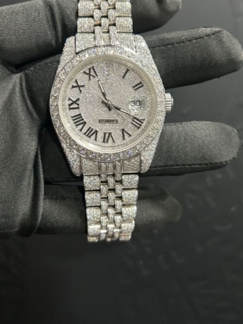 BUST DOWN MOISSANITE WATCH / ICED OUT
