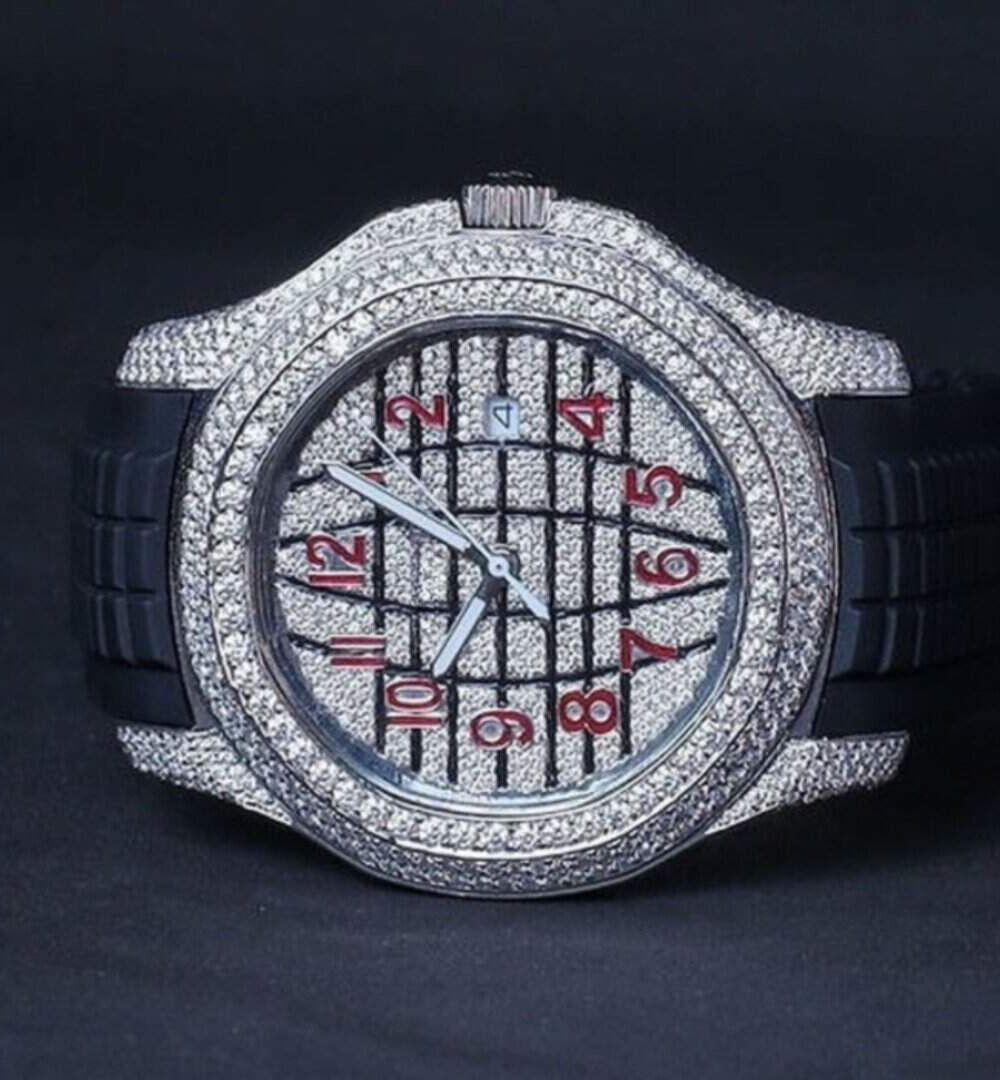 Style Automatic Bust Down VVS Moissanite Watch