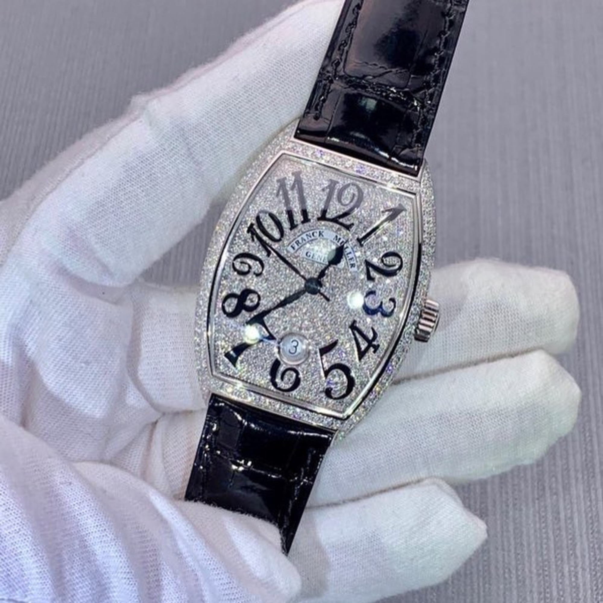 Women's Moissanite Iced Out Cartier Watches