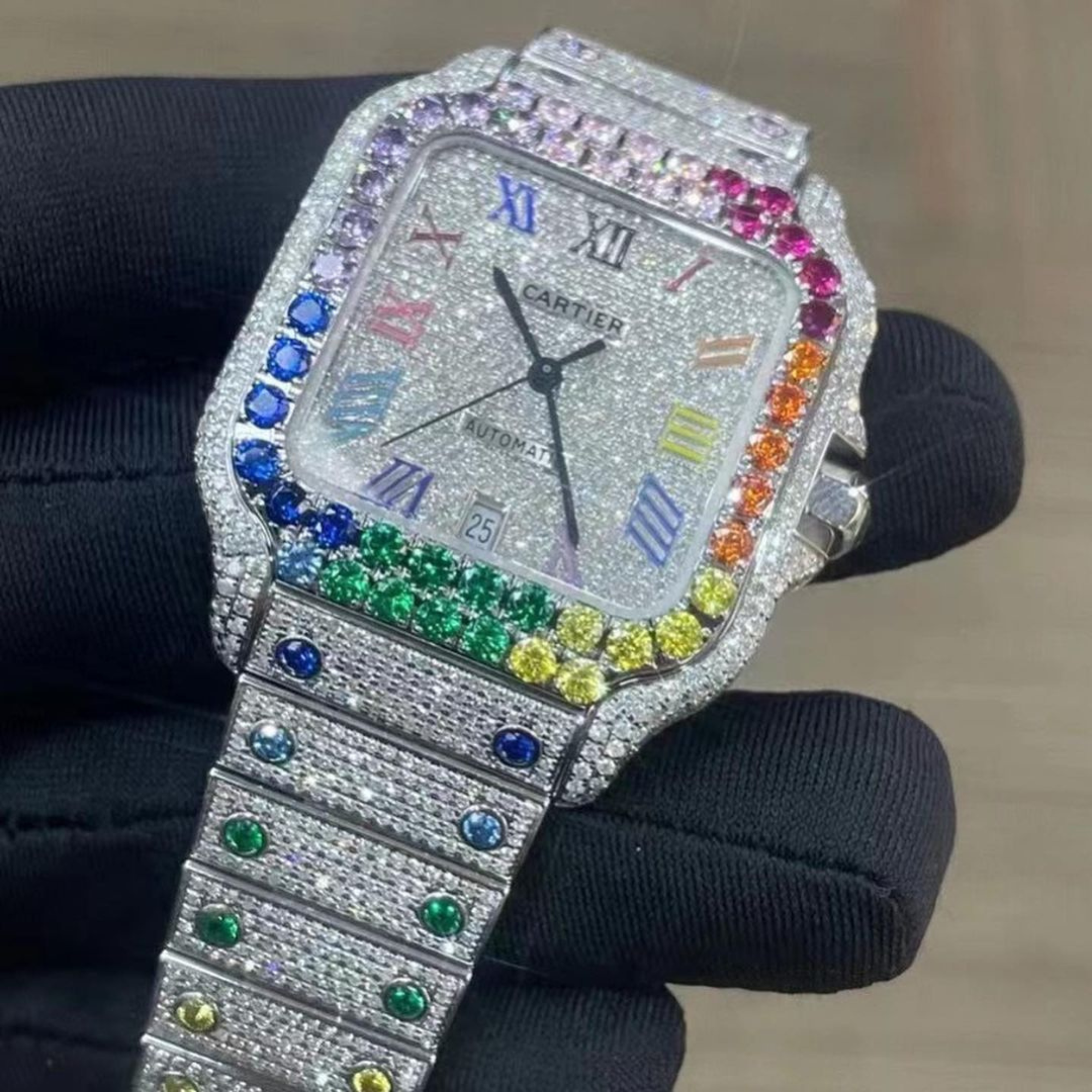 Diamond Moissanite Iced Out Watches