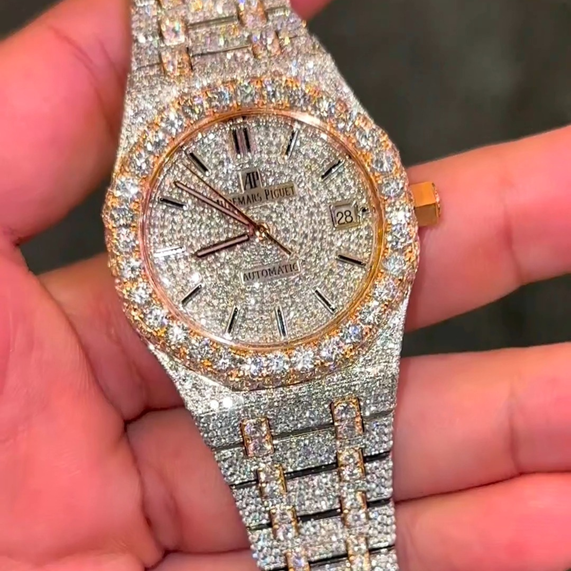 Moissanite Iced Out Watches