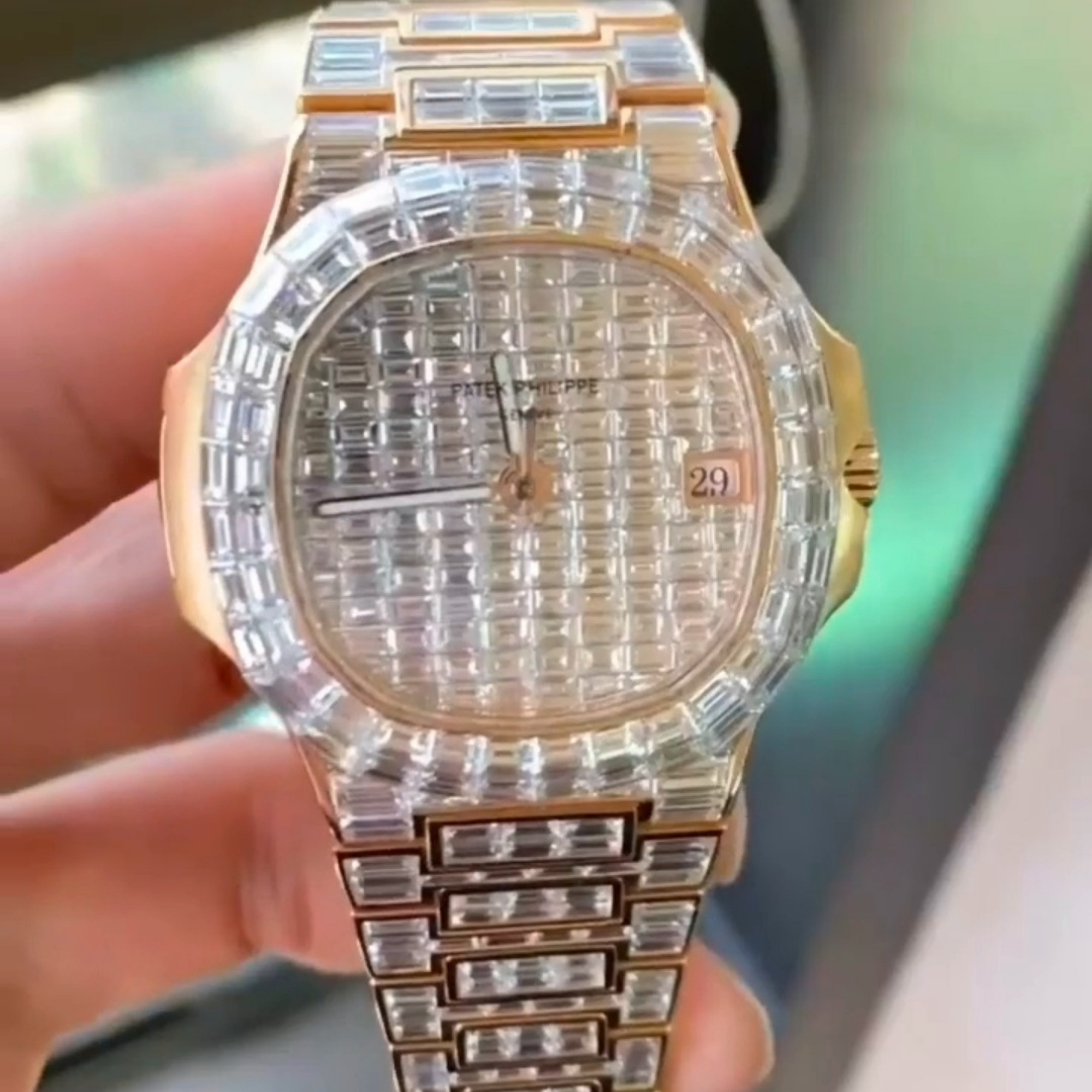 Diamond Moissanite Iced Out Cartier Watches
