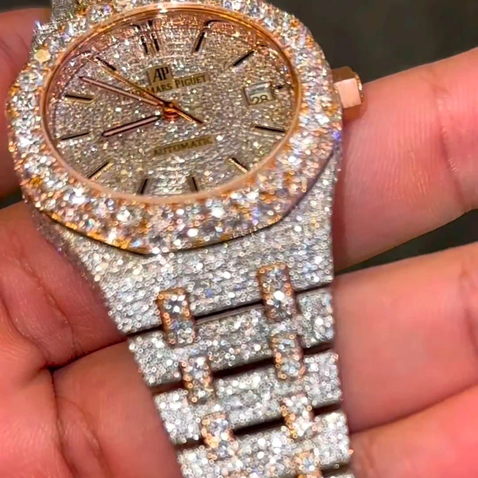 Moissanite Iced Out Watches