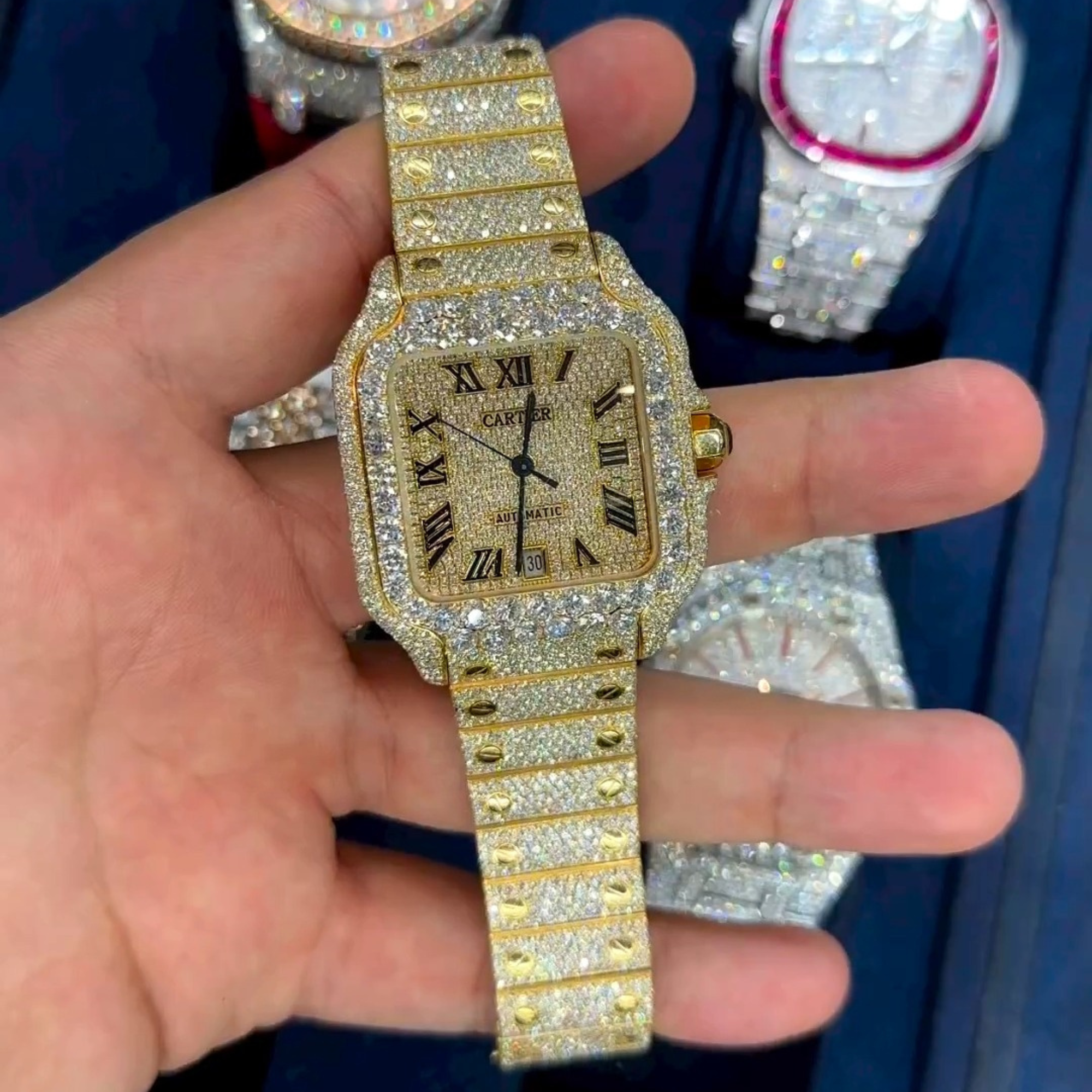 Moissanite Iced Out Watches