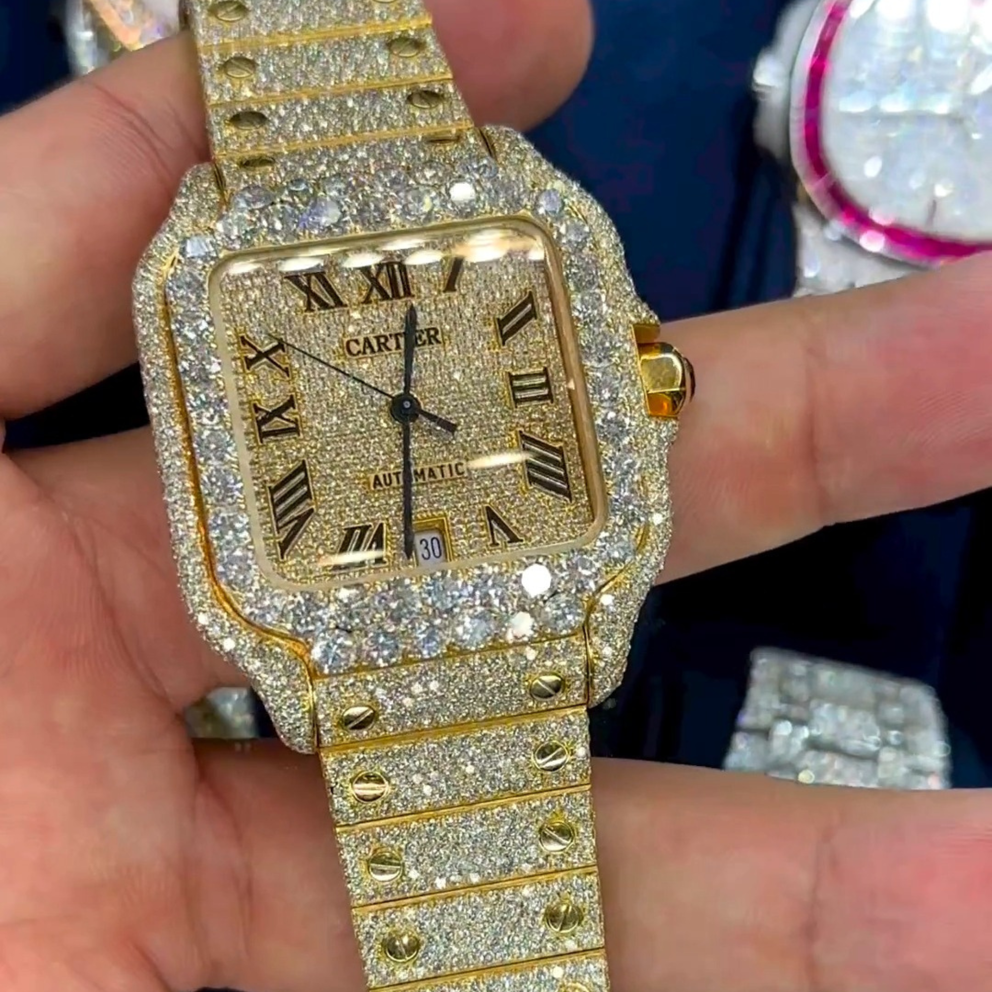 Moissanite Iced Out Watches