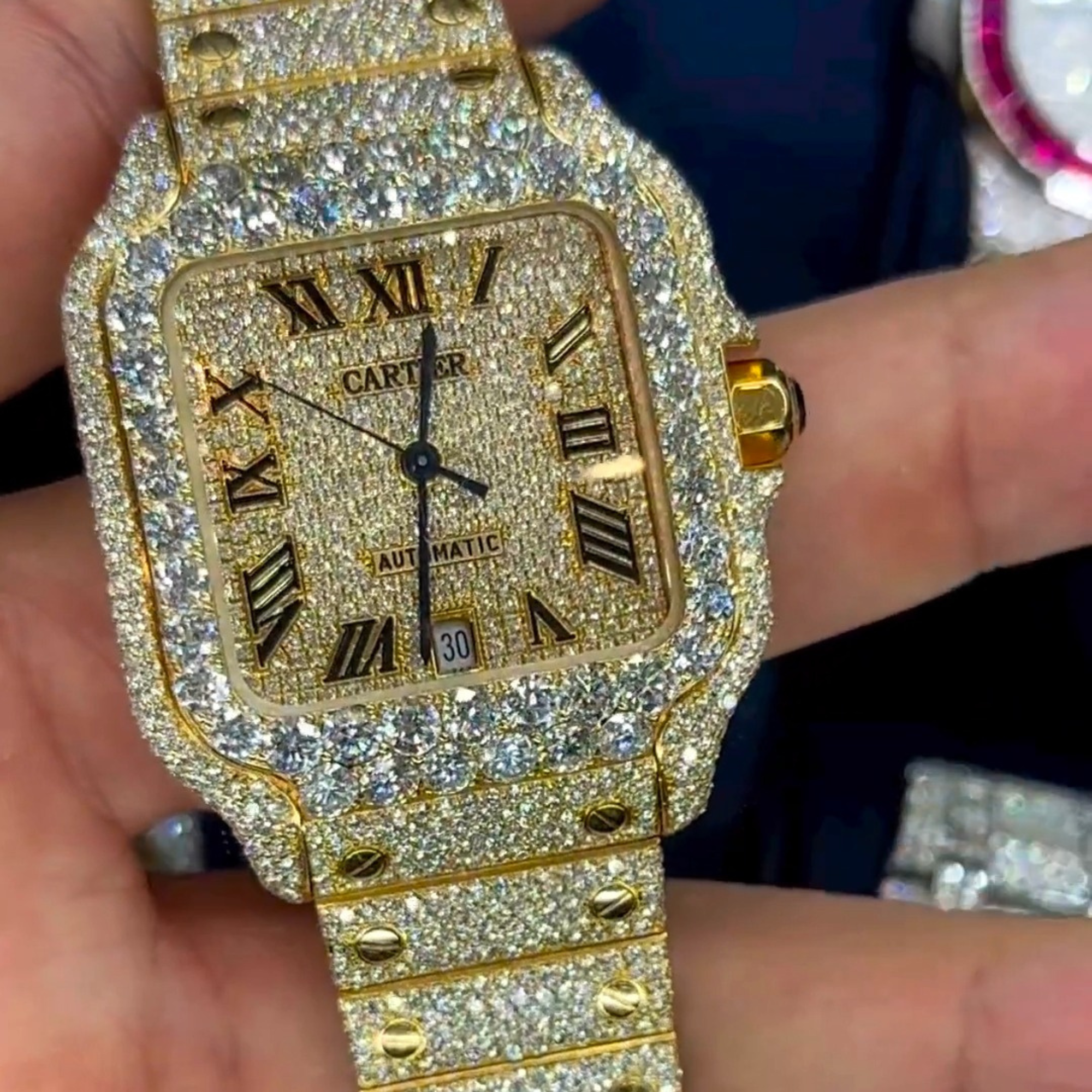 Moissanite Iced Out Watches
