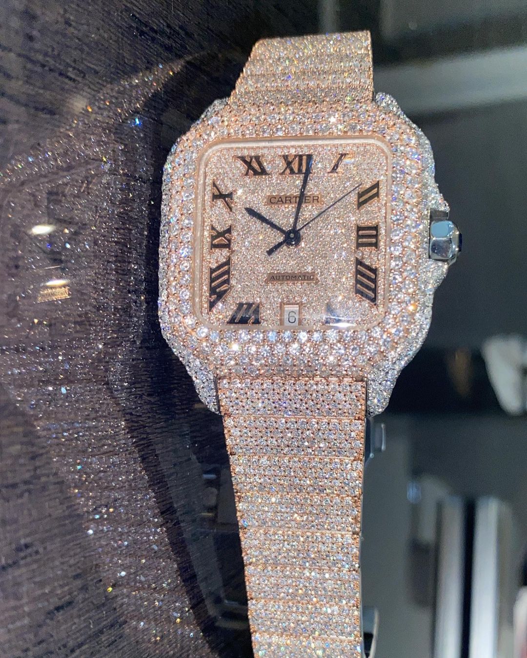 Diamond Moissanite Watches