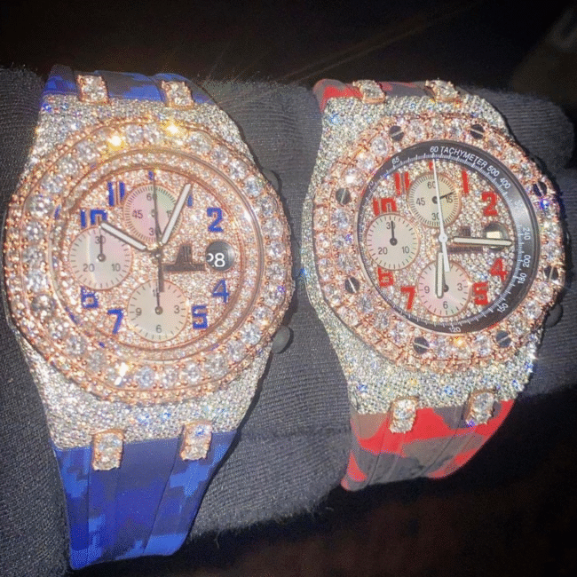 moissanite watch ap