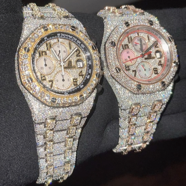 Diamond Moissanite Watches