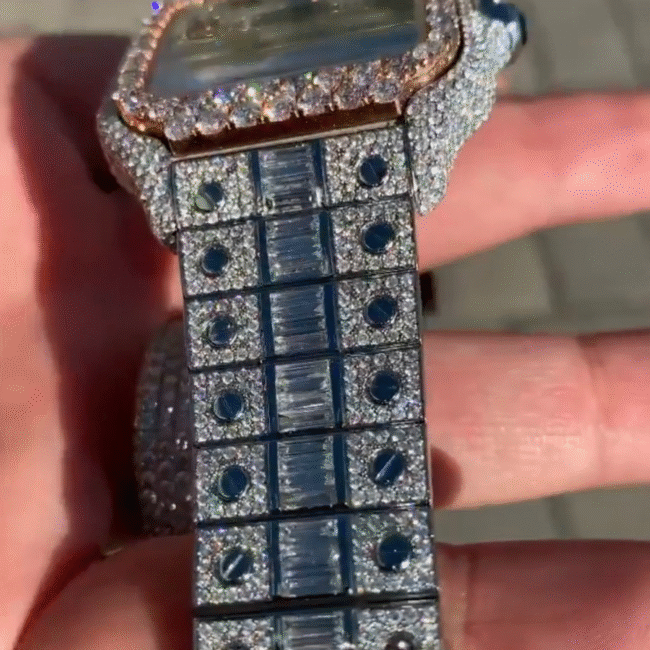 high quality moissanite watch - Image 4