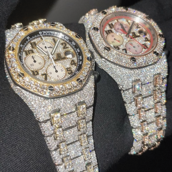 Diamond Moissanite Watches