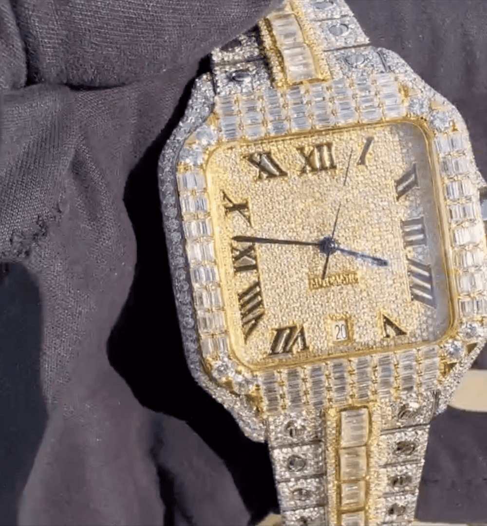 Luxury Diamond Brilliance Moissanite Watch for Everyone