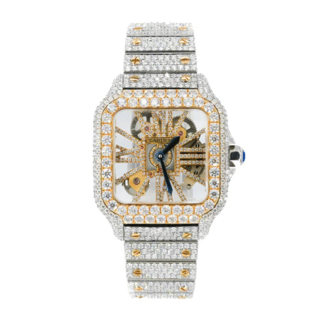 Moissanite Iced Out Cartier Watches