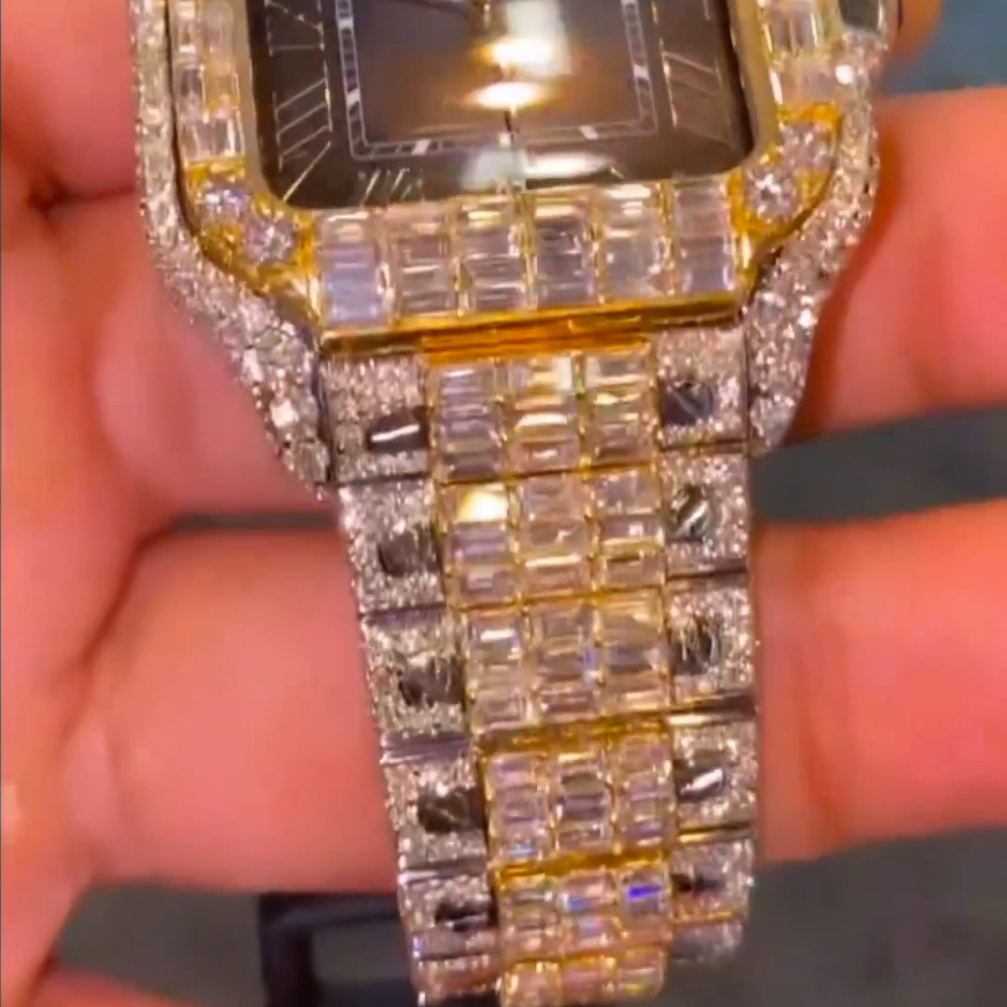 Moissanite Iced Out Cartier Watches