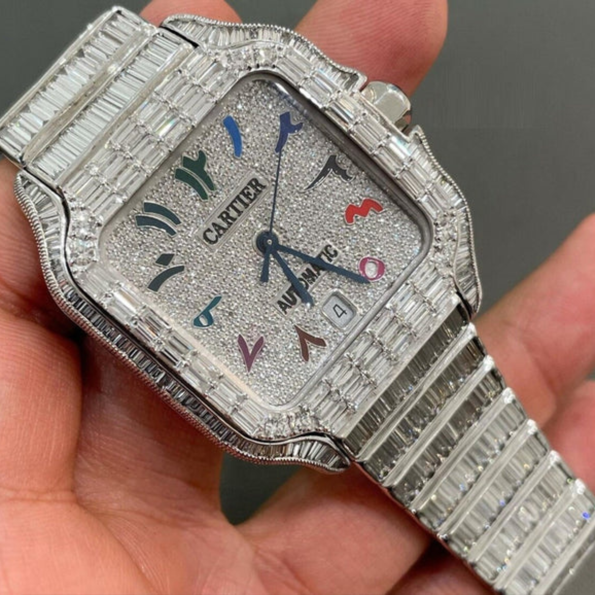 Diamond Moissanite Watches