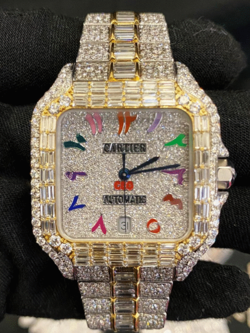 Diamond Moissanite Iced Out Watches
