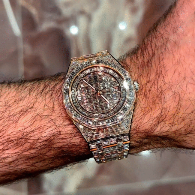 Iced Out Cartier Watches