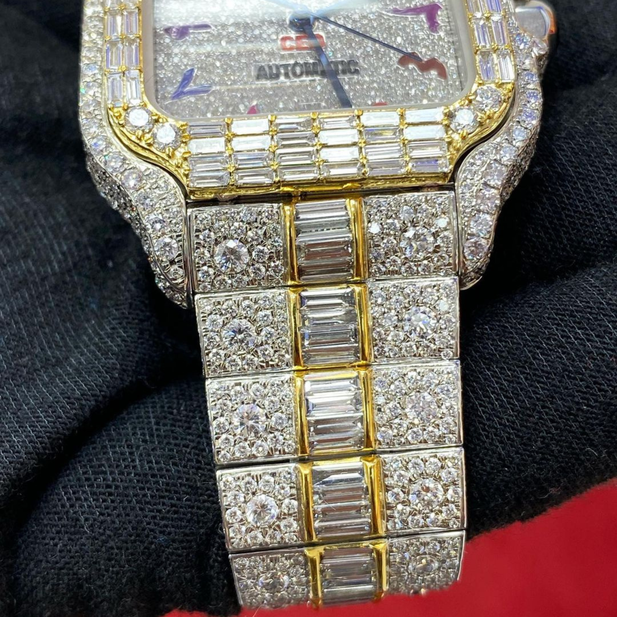 Diamond Moissanite Iced Out Watches