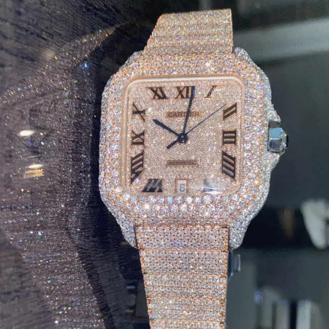 Diamond Moissanite Watches